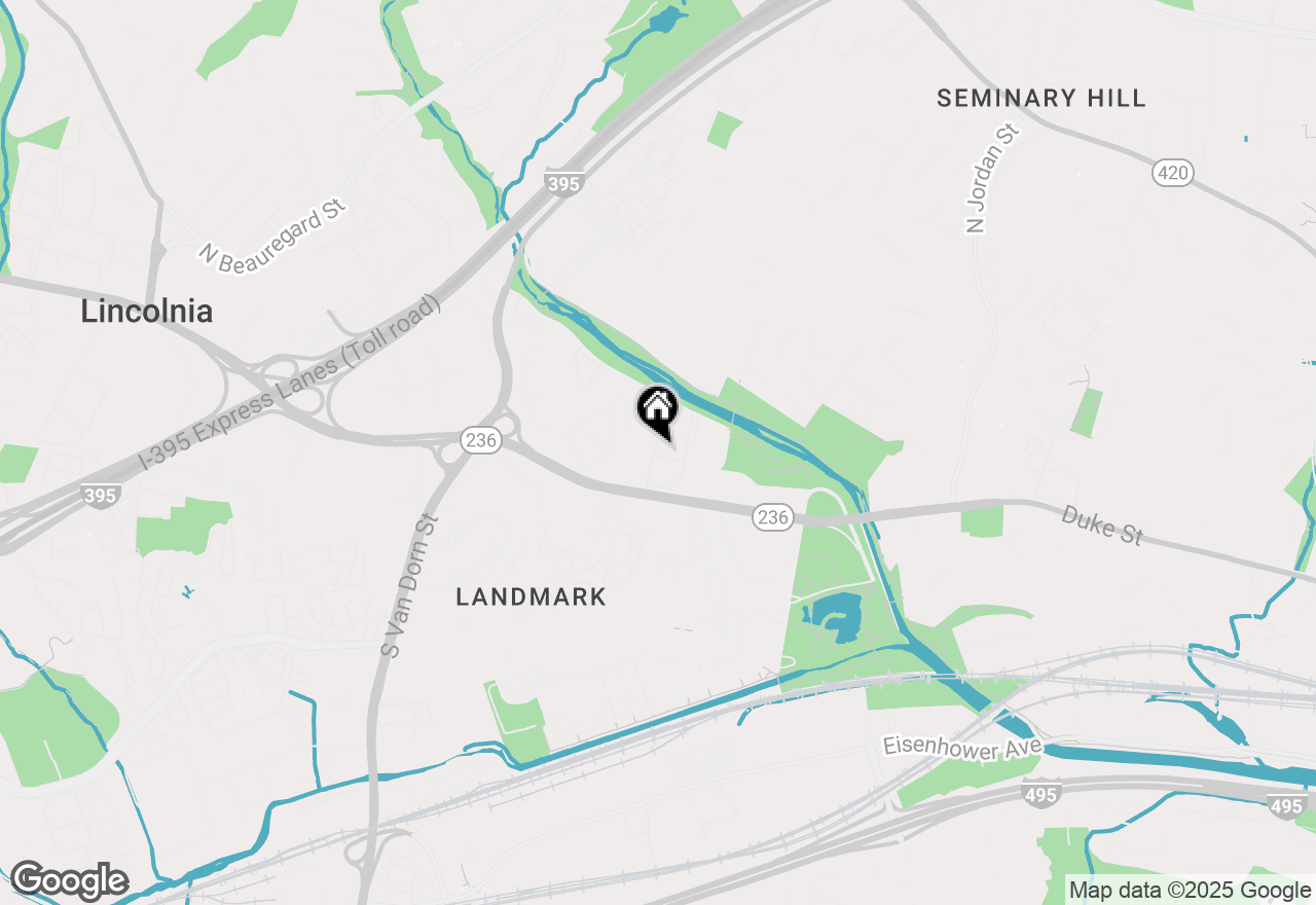 Map of 27 Canterbury Square #201, Alexandria, VA 22304