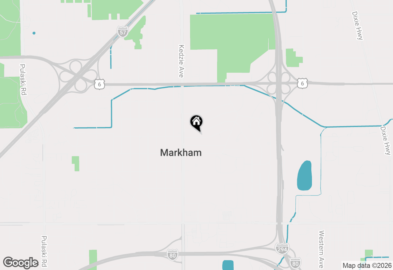 Map of 3120 Wilshire Avenue, Markham, IL 60428