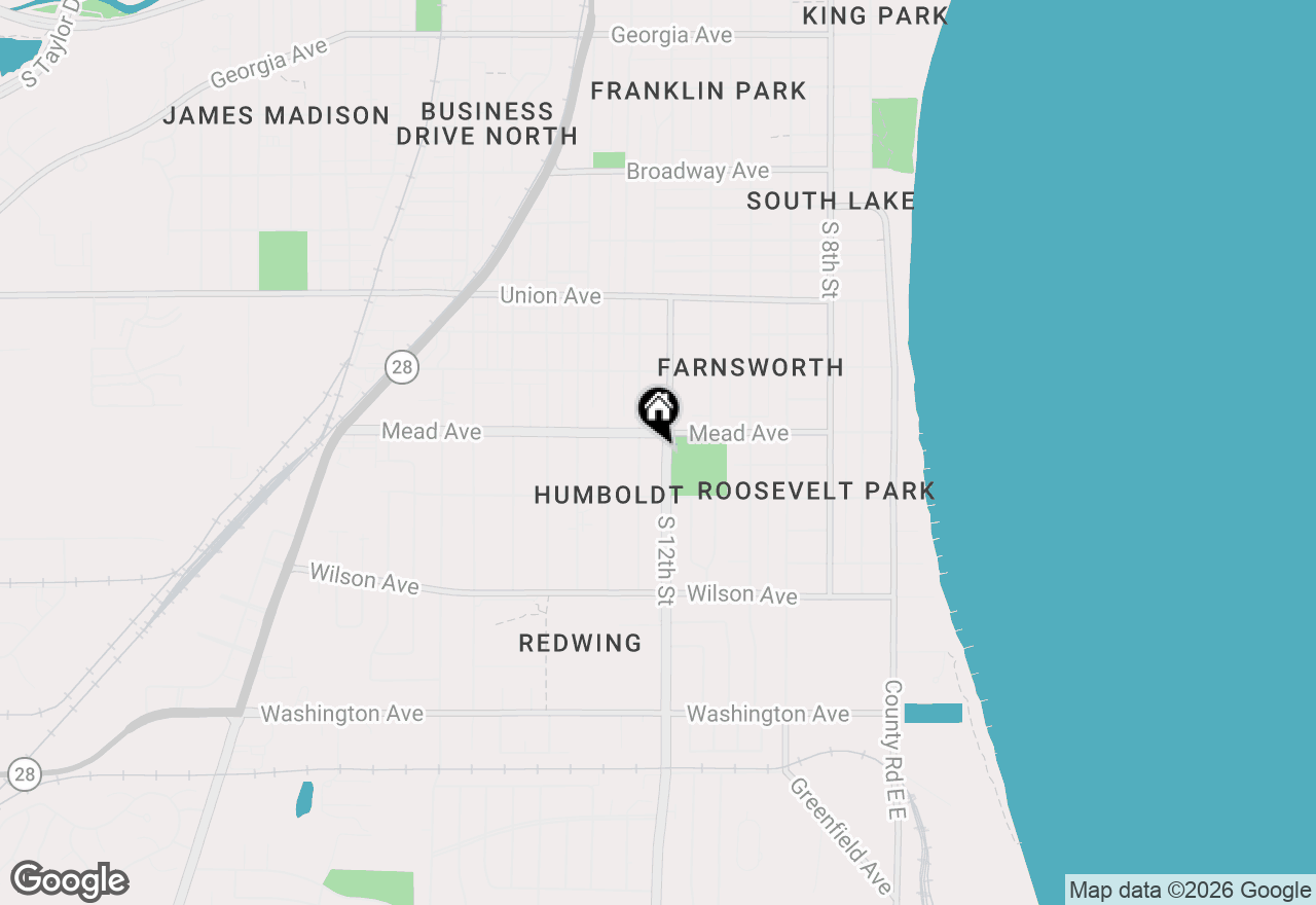 Map of 2520 S 12th St, Sheboygan, WI 53081