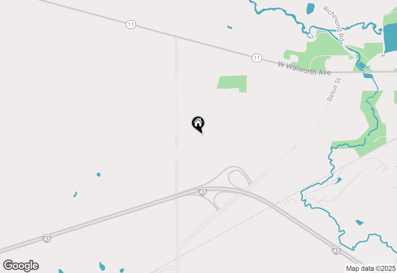 Map of 434 Betzer Rd #H, Delavan, WI 53115