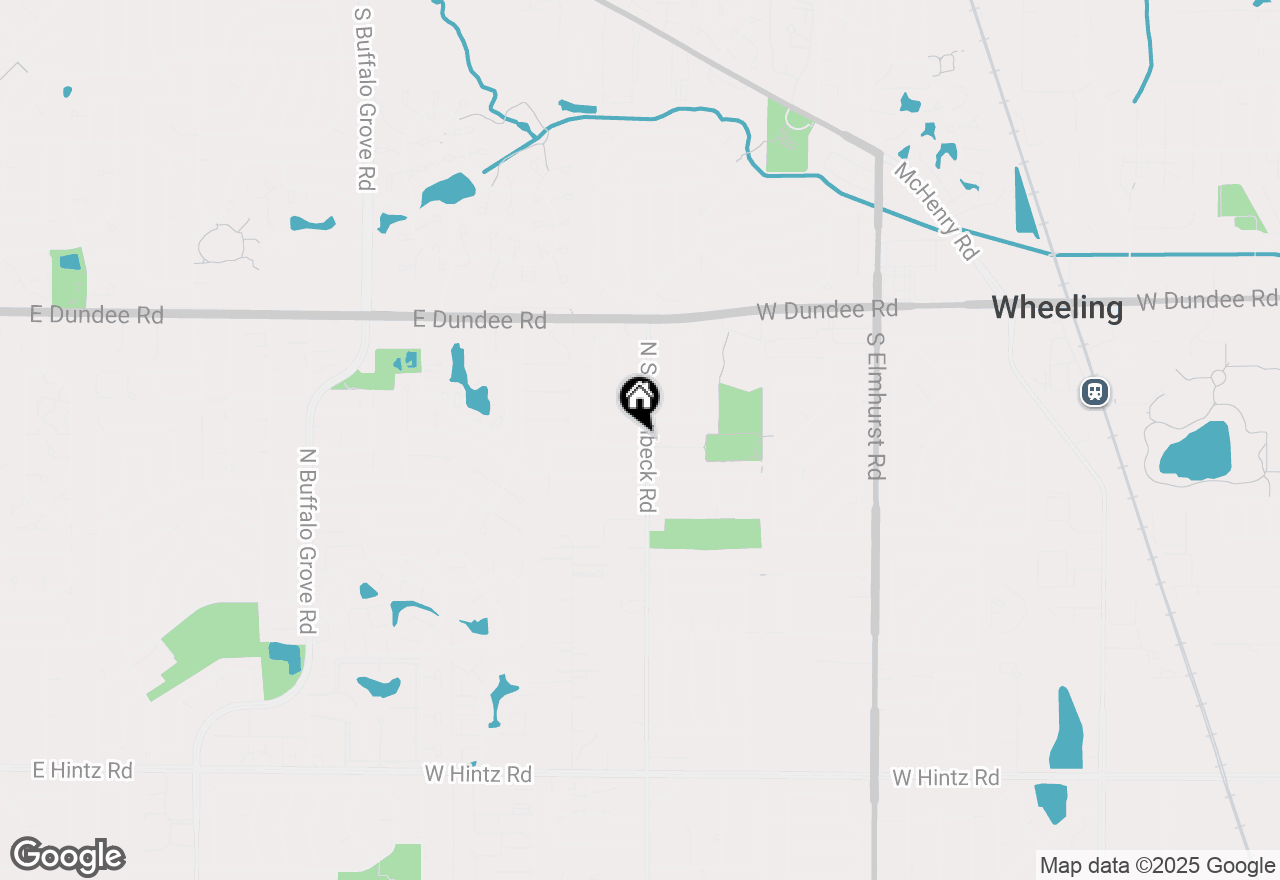 Map of 1300 Marcy Lane, Wheeling, IL 60090