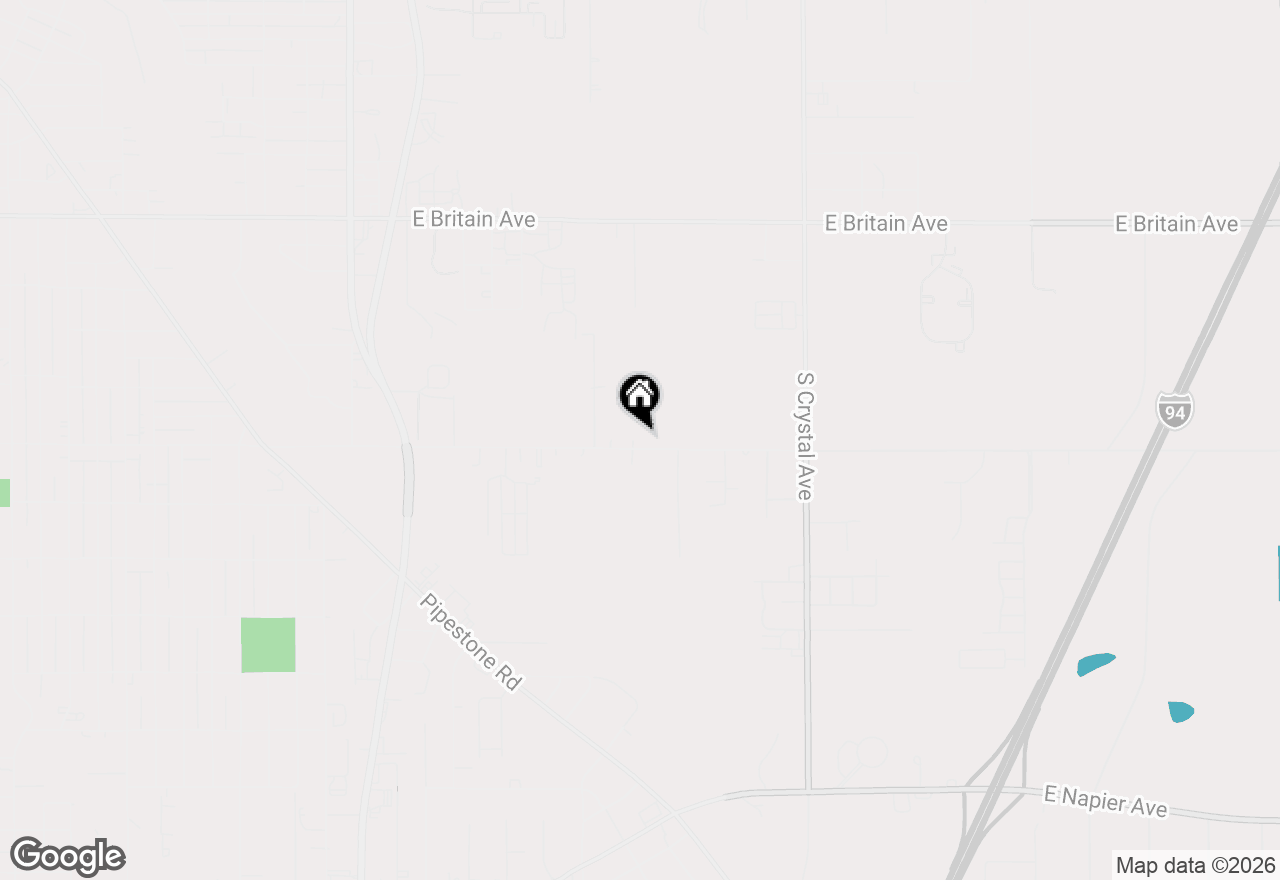 Map of 1435 E Empire Avenue, Benton Harbor, MI 49022