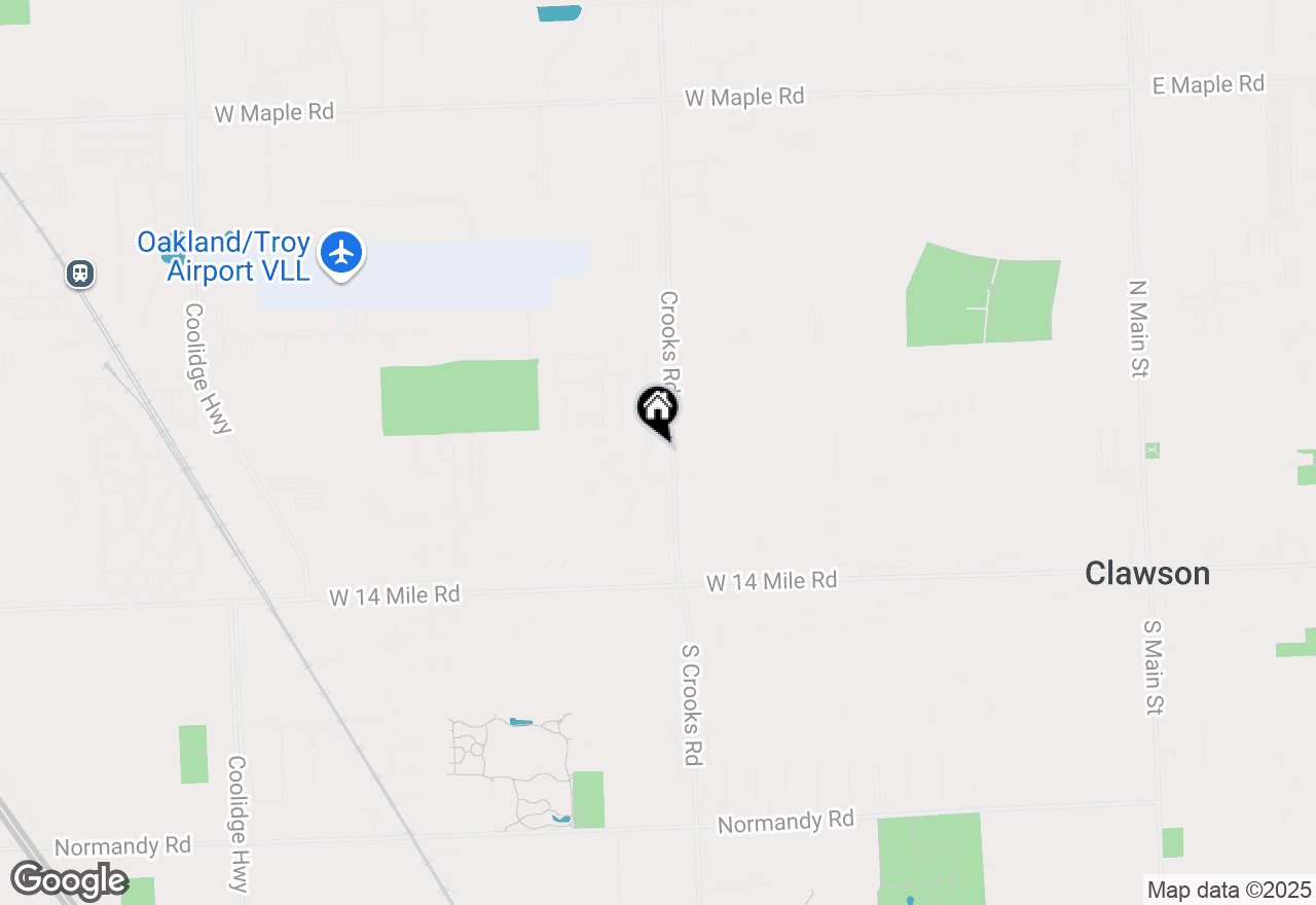 Map of 5025 Crooks Road #42, Royal Oak, MI 48073