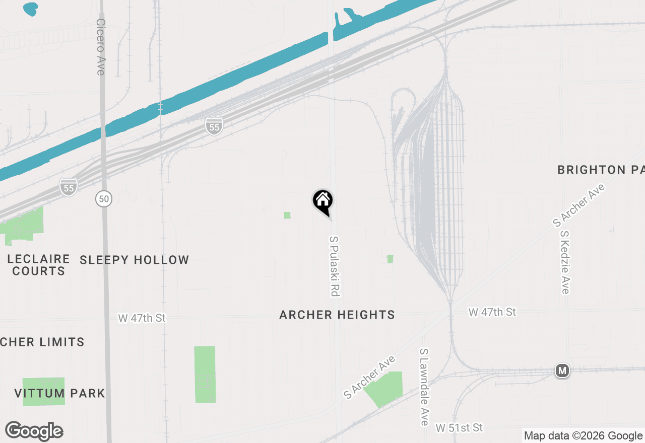 Map of 4349 S Komensky Avenue, Chicago, IL 60632