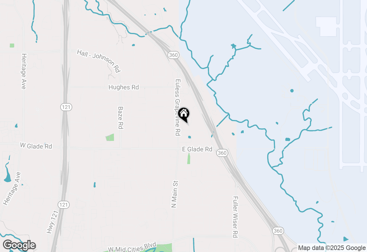 Map of 4713 Trevor Trail, Grapevine, TX 76051