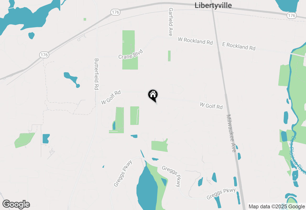 Map of 1009 Juniper Parkway, Libertyville, IL 60048