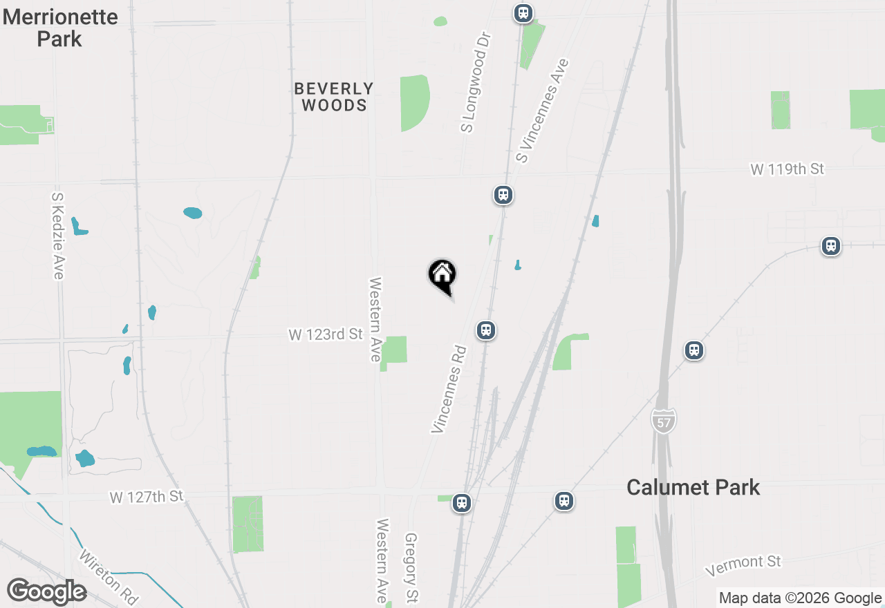 Map of 12211 Irving Avenue, Blue Island, IL 60406
