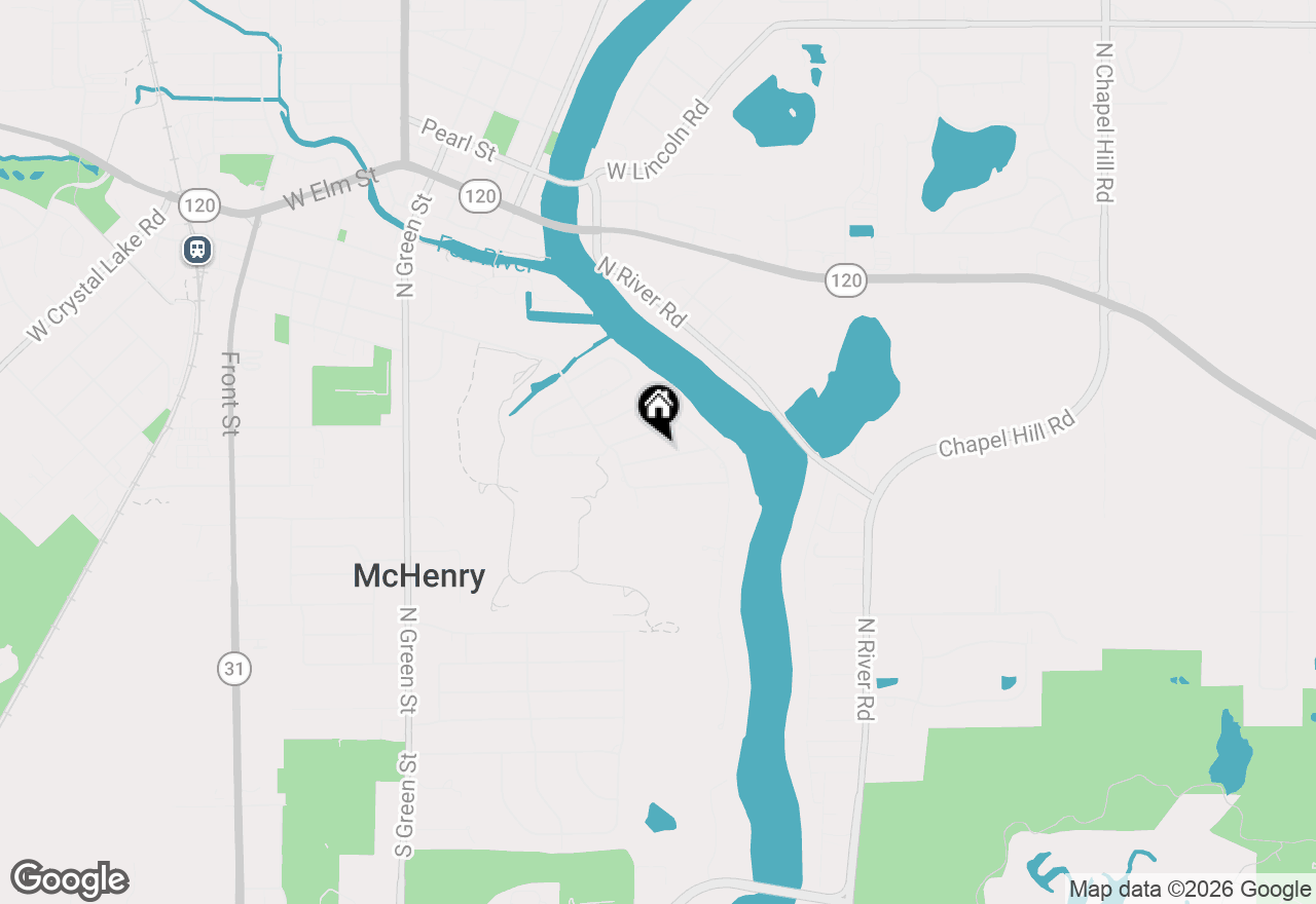 Map of 3014 Victoria Avenue, Mchenry, IL 60050