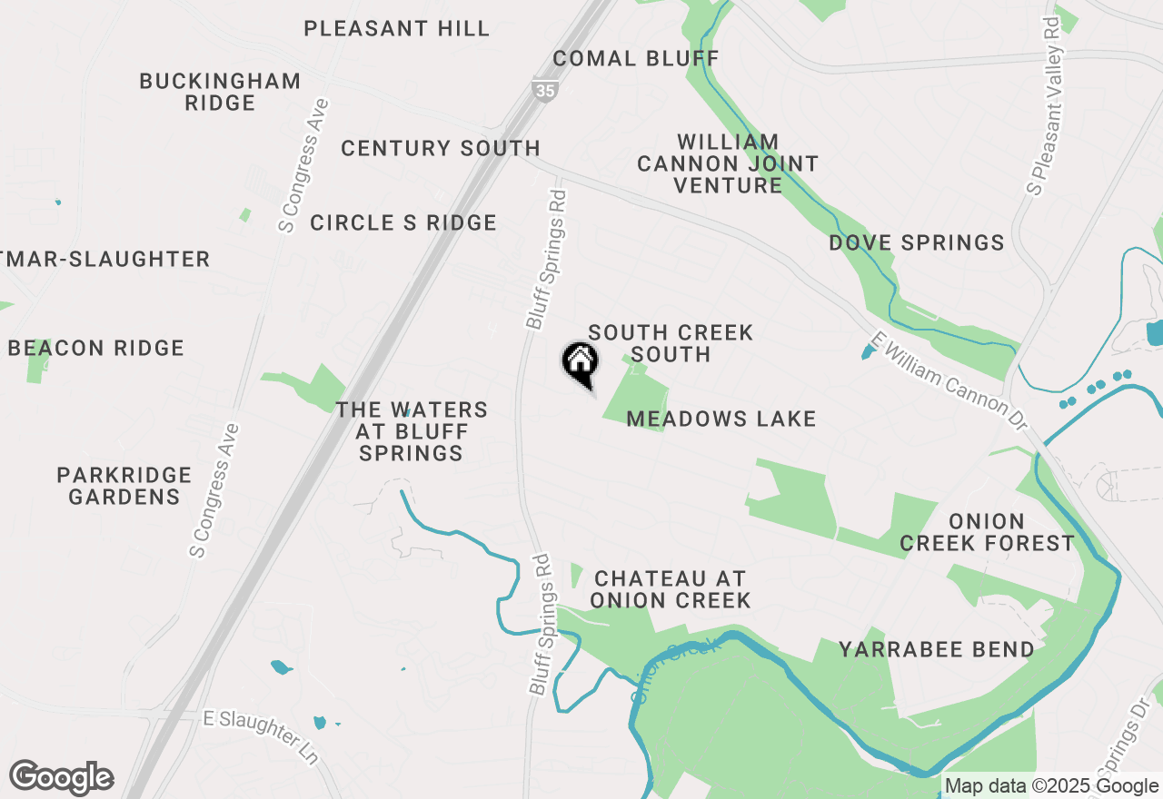 Map of 2105 Tranquilo Trl, Austin, TX 78744