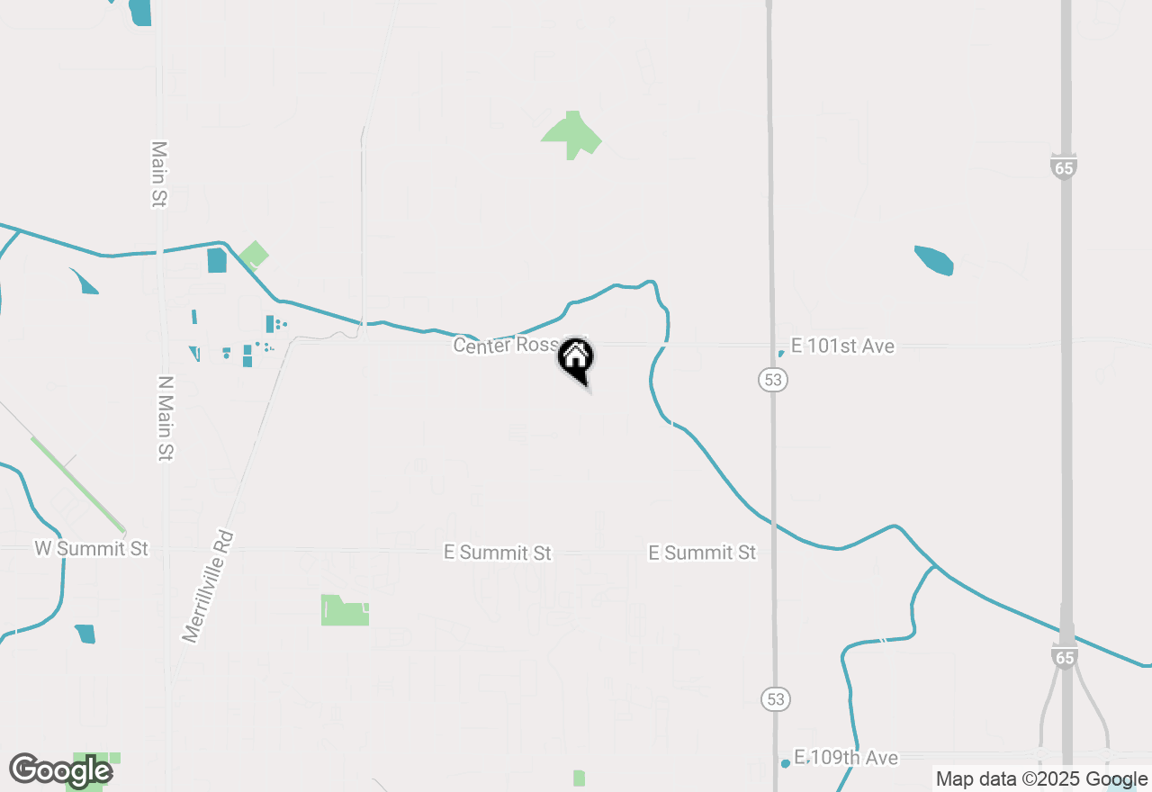Map of 1305 Westbrook Drive, Crown Point, IN 46307