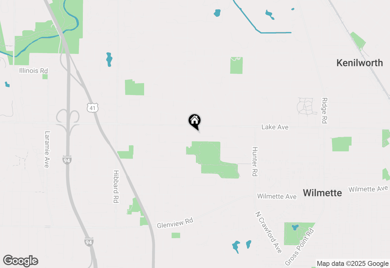 Map of 2620 Marian Lane, Wilmette, IL 60091