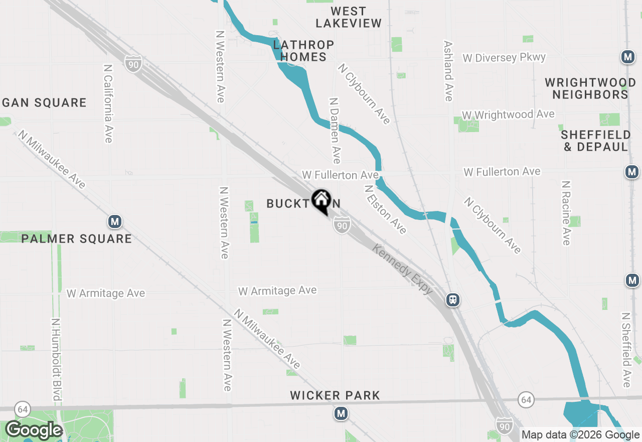 Map of 2220 N Seeley Avenue #2, Chicago, IL 60647