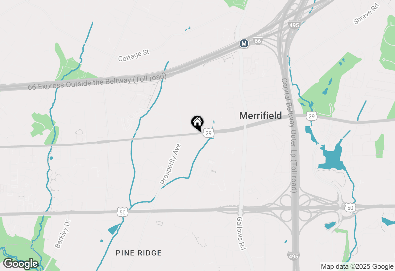 Map of 3035 District, Merrifield, VA 22116