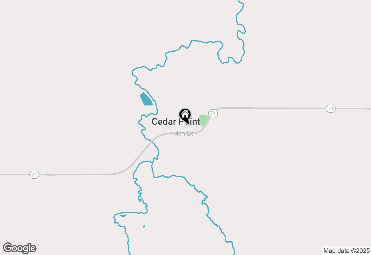 Map of 303 Oak Street, Cedar Point, IL 61316