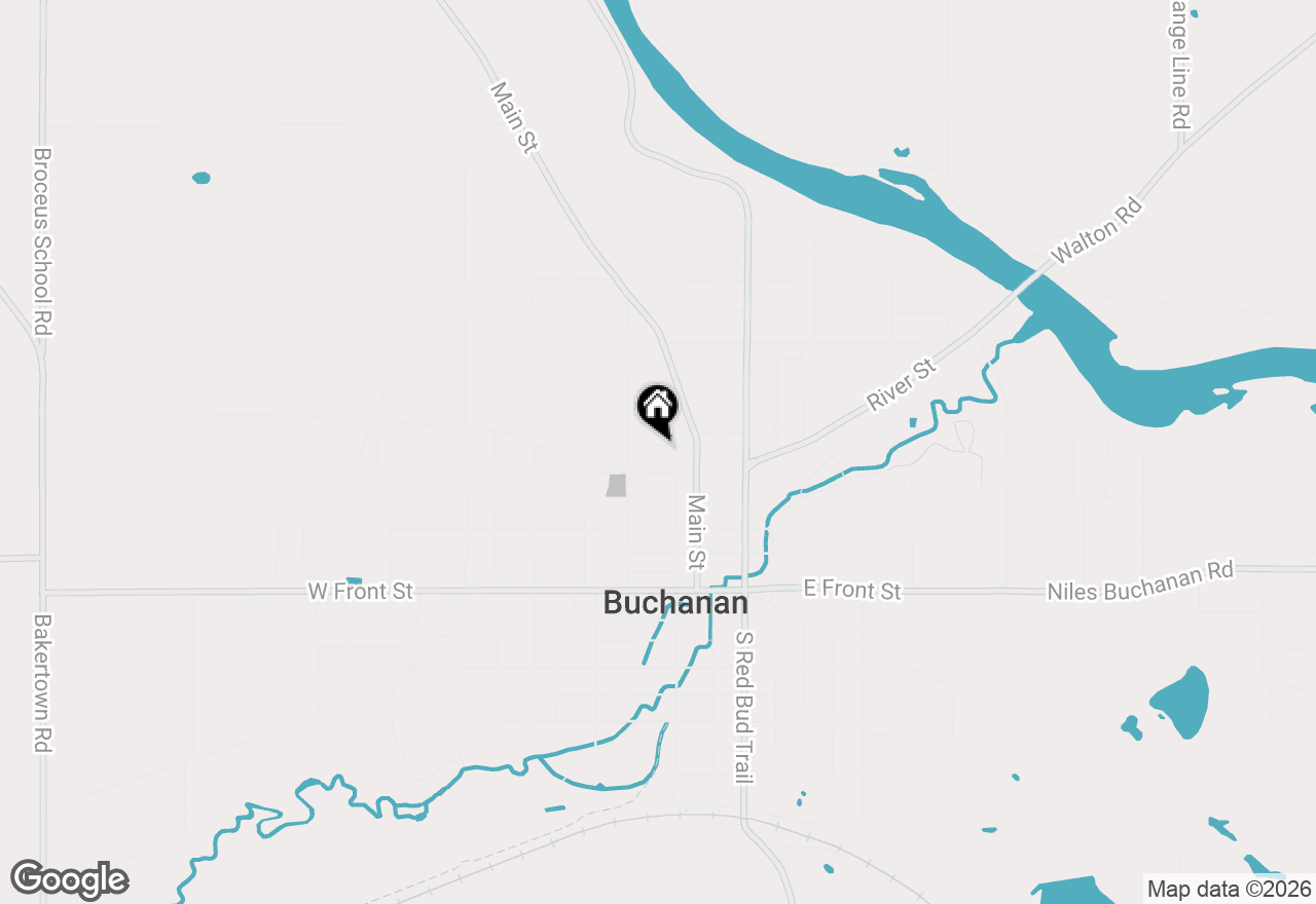 Map of 113 W 5th Street, Buchanan, MI 49107
