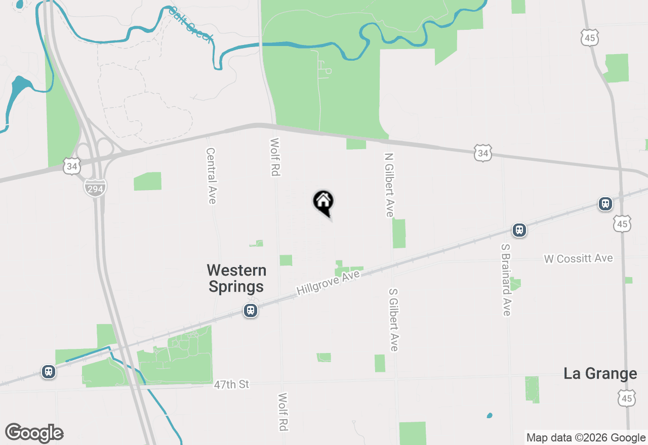 Map of 4125 Howard Avenue, Western Springs, IL 60558
