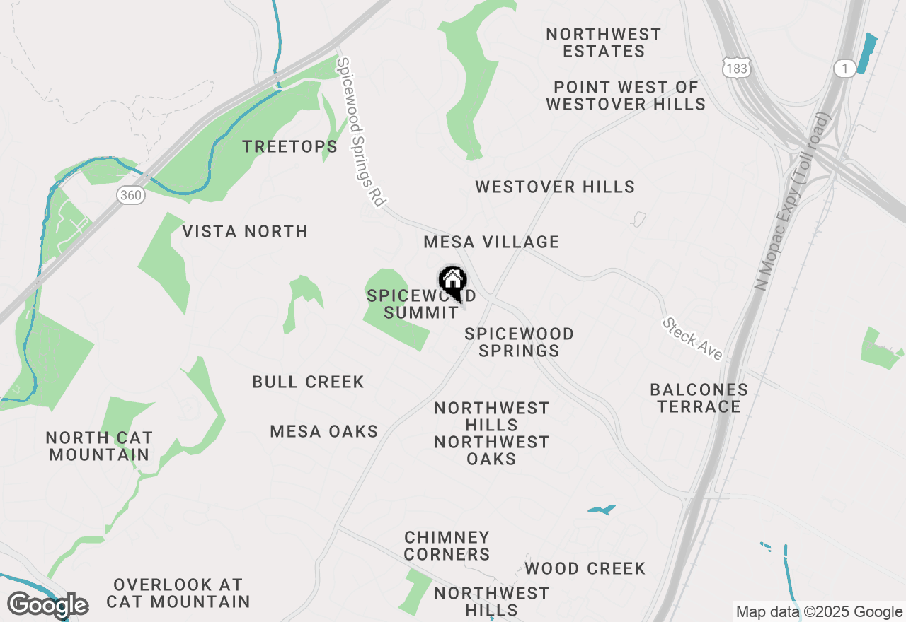 Map of 4323 Spicewood Springs Rd #12, Austin, TX 78759