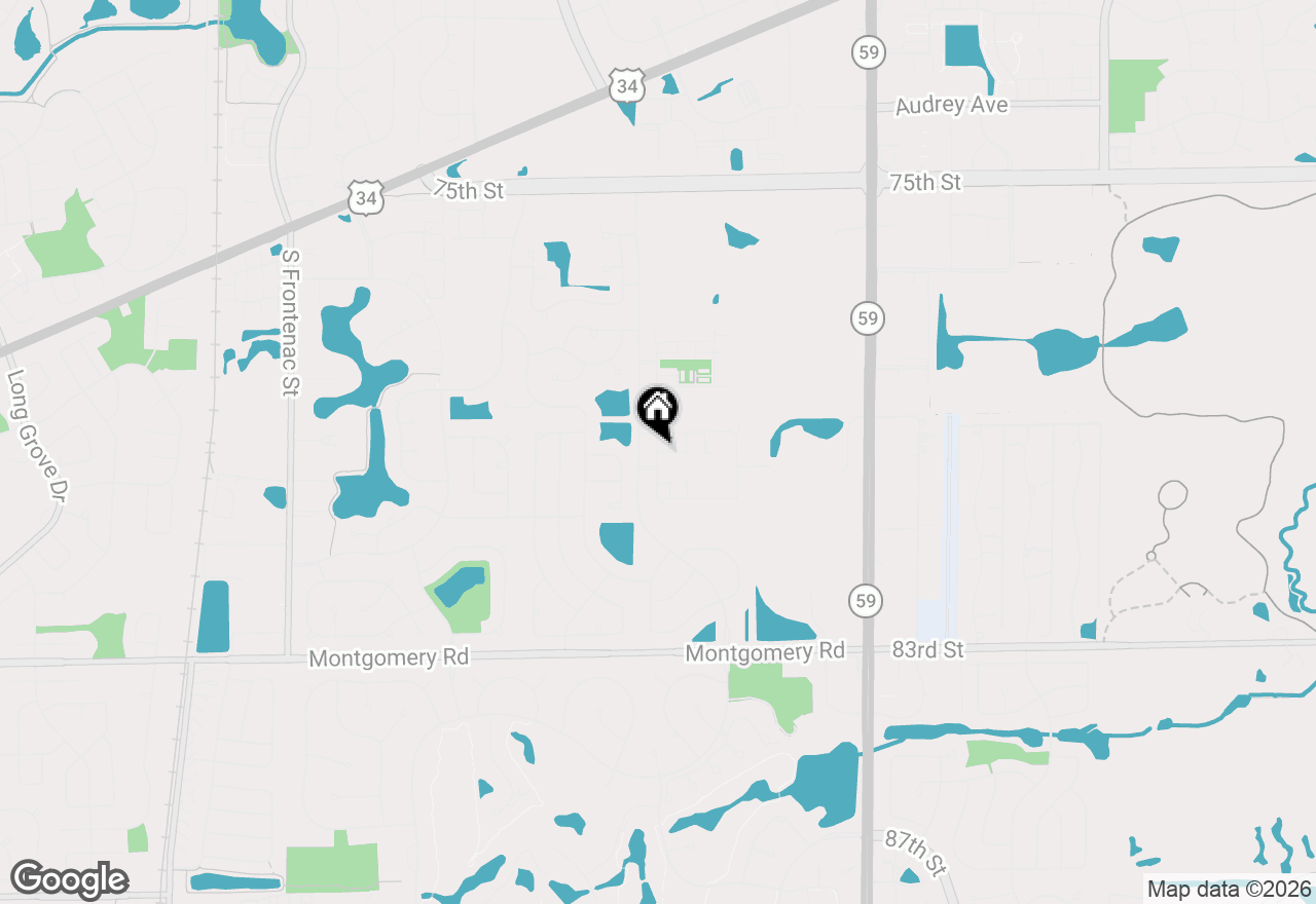 Map of 4474 Chelsea Manor Circle, Aurora, IL 60504