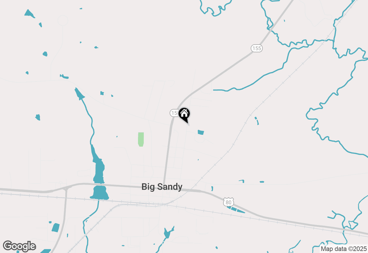 Map of 607 N Pearl Street, Big Sandy, TX 75755