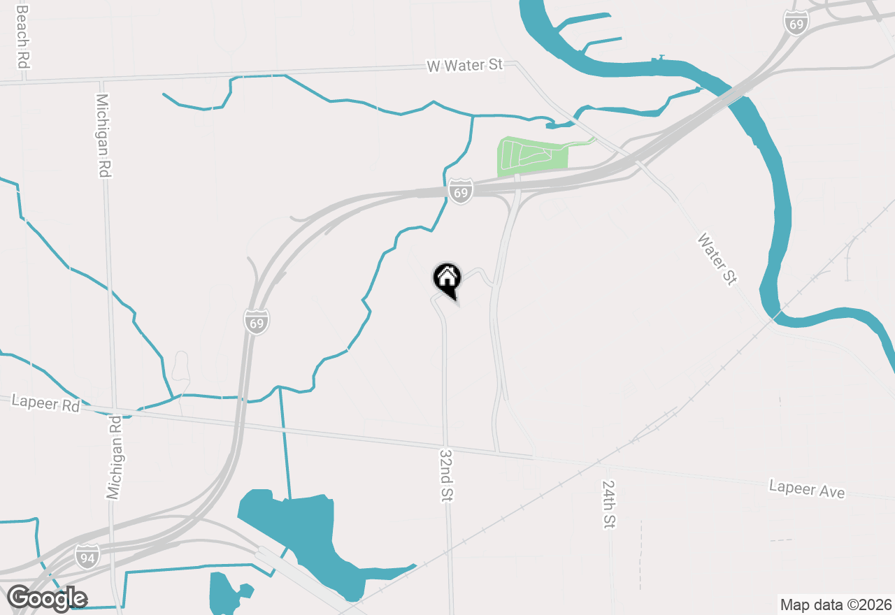 Map of 0000 Yeager, Port Huron, MI 48060
