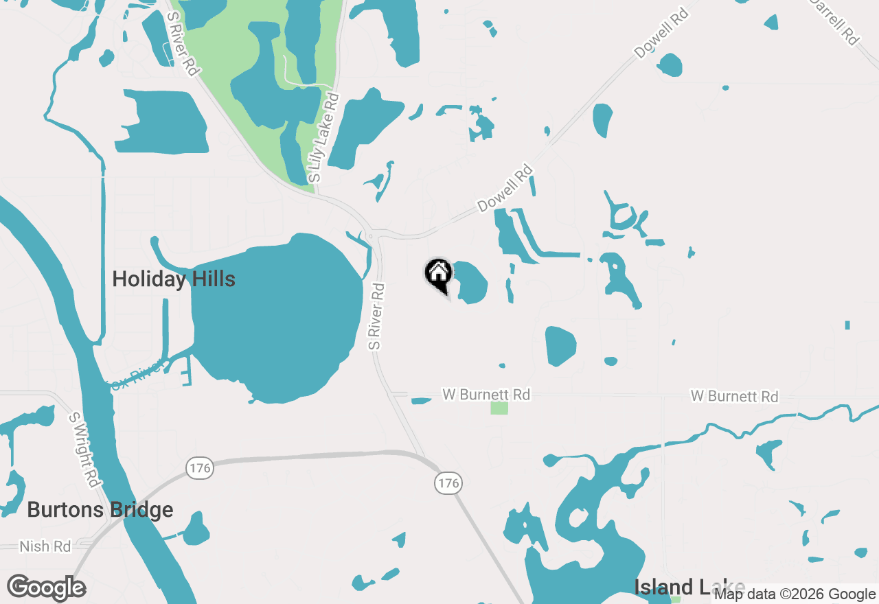 Map of 720 Tulip Circle, Island Lake, IL 60042