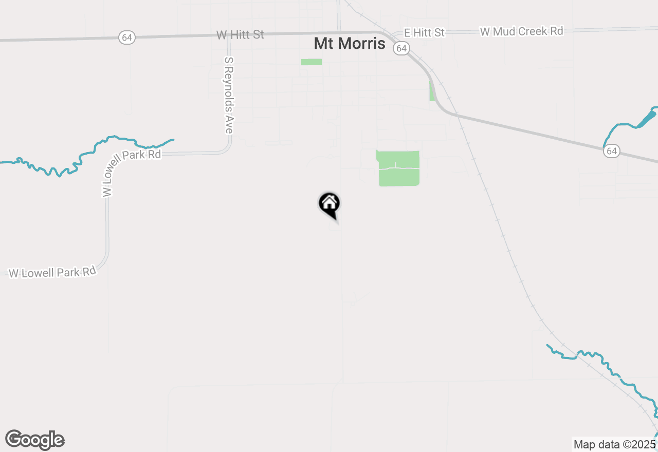 Map of 1684 N Mt Morris Road, Mount Morris, IL 61054