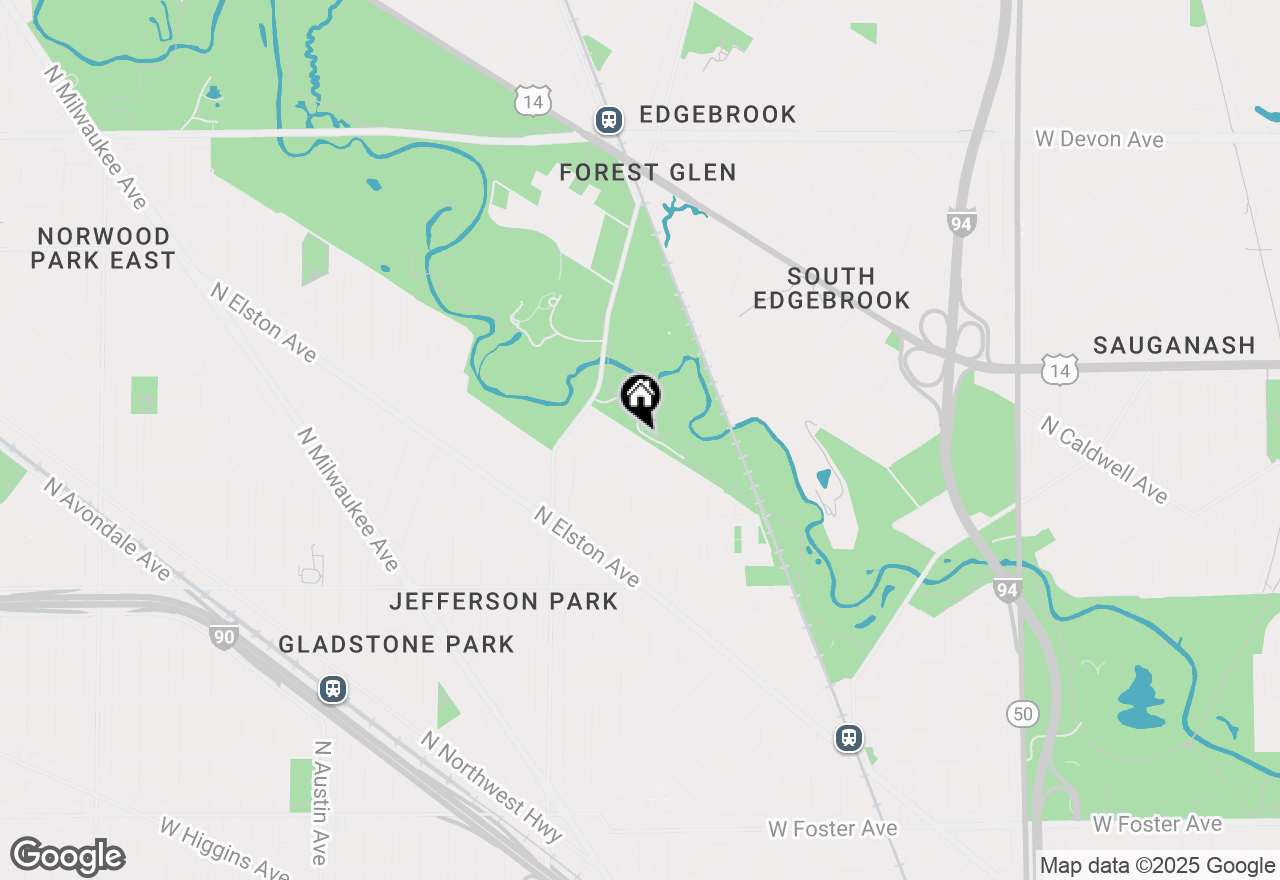 Map of 9310 N Linder Avenue, Morton Grove, IL 60053