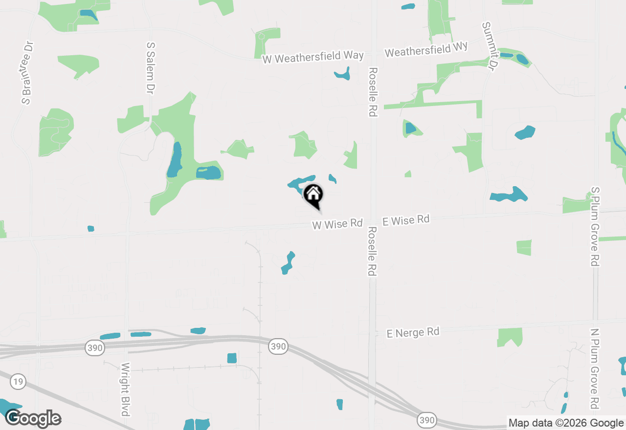 Map of 222 Steeple Bush Lane #9440, Schaumburg, IL 60193