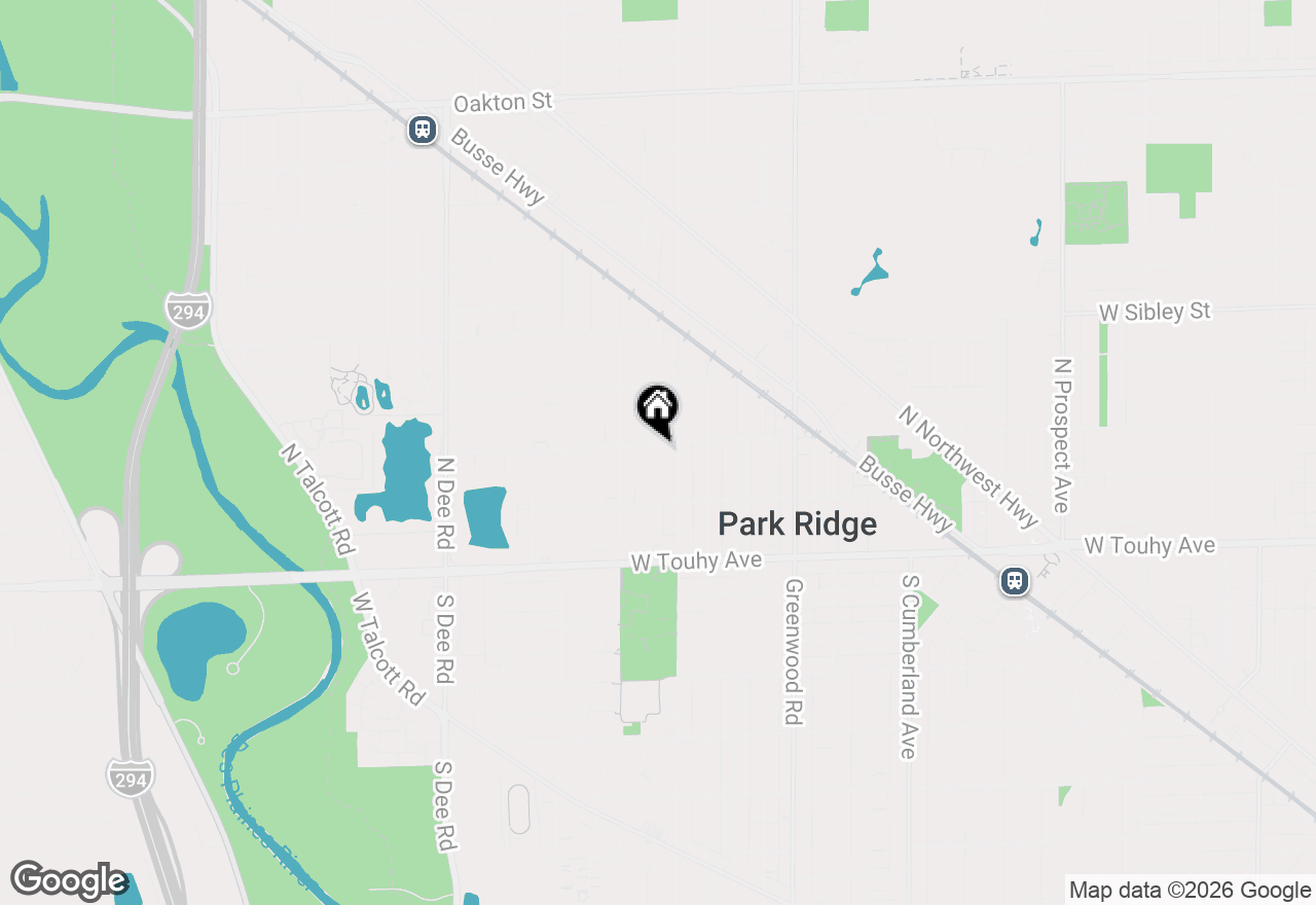 Map of 1525 Elm Street, Park Ridge, IL 60068