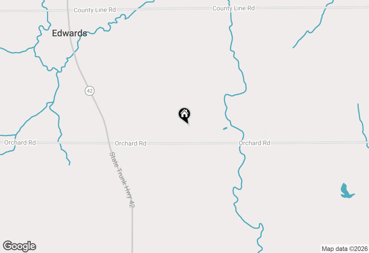 Map of W2358 Orchard Rd, Cleveland, WI 53015