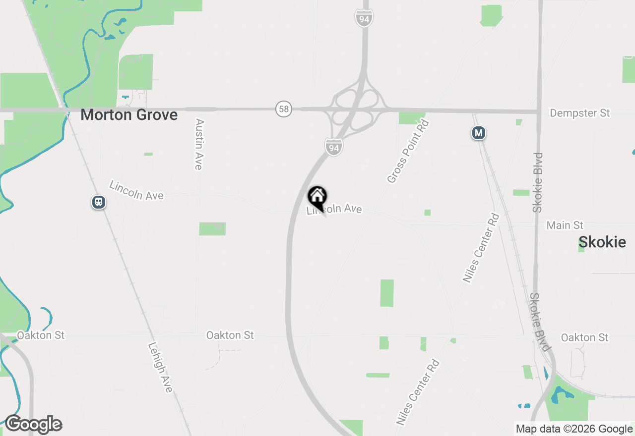 Map of 5526 Main Street, Morton Grove, IL 60053