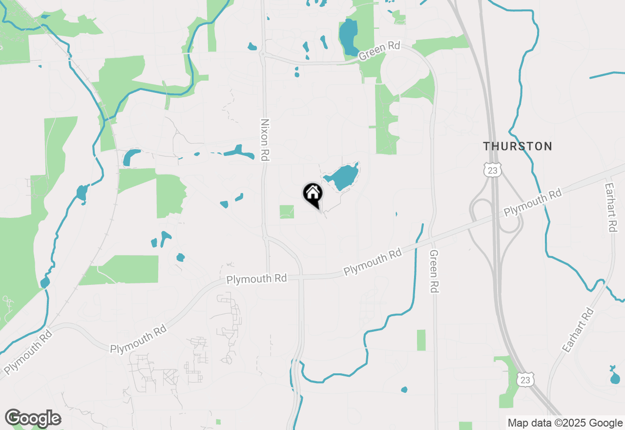 Map of 2972 Sheffield Court, Ann Arbor, MI 48105