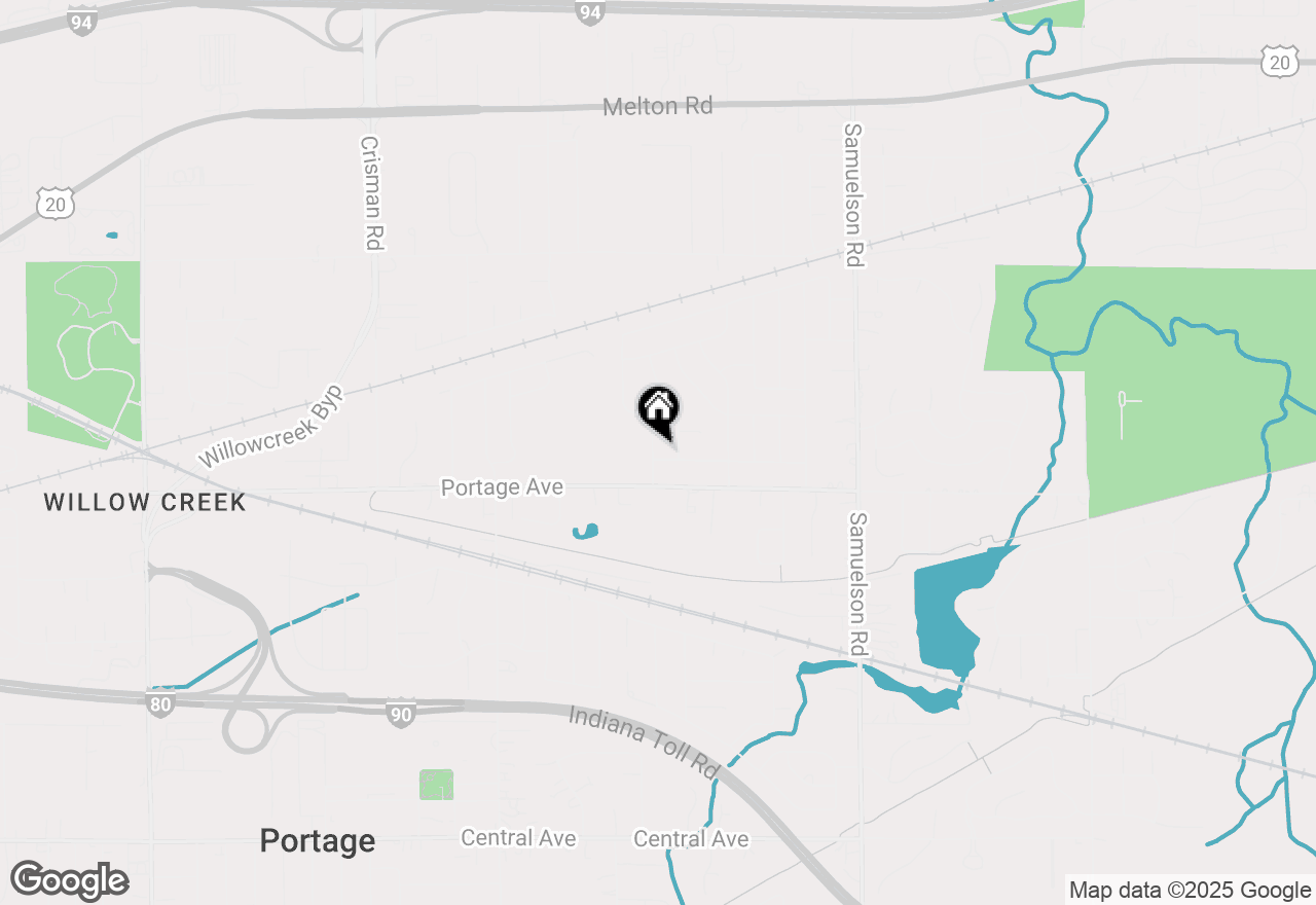 Map of 6554 Federal Avenue, Portage, IN 46368