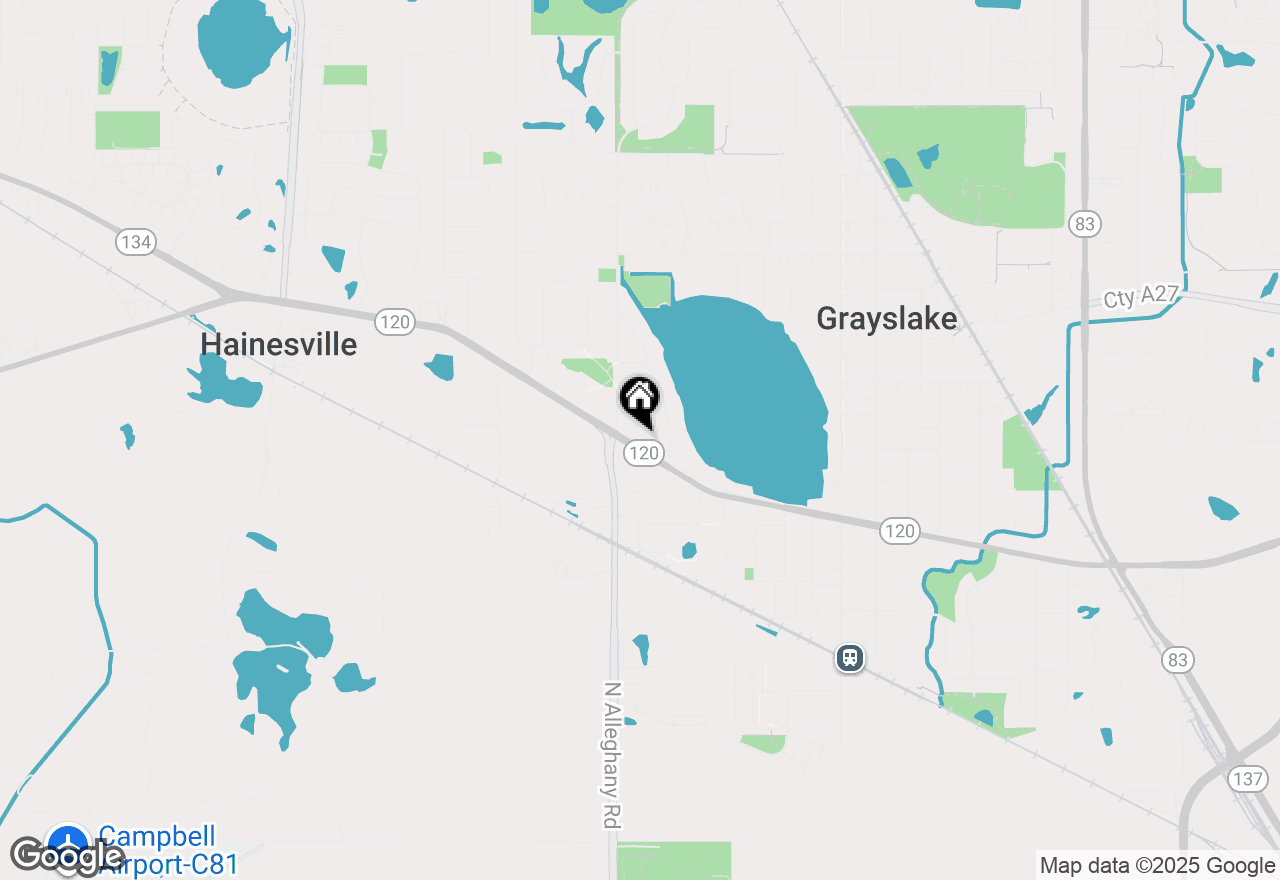 Map of 353 Getchell Avenue, Grayslake, IL 60030