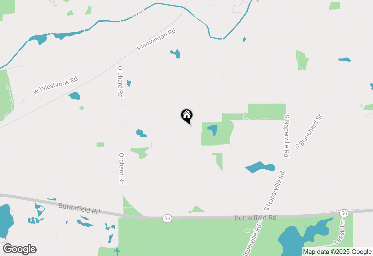 Map of 19 Somerset Circle, Wheaton, IL 60189