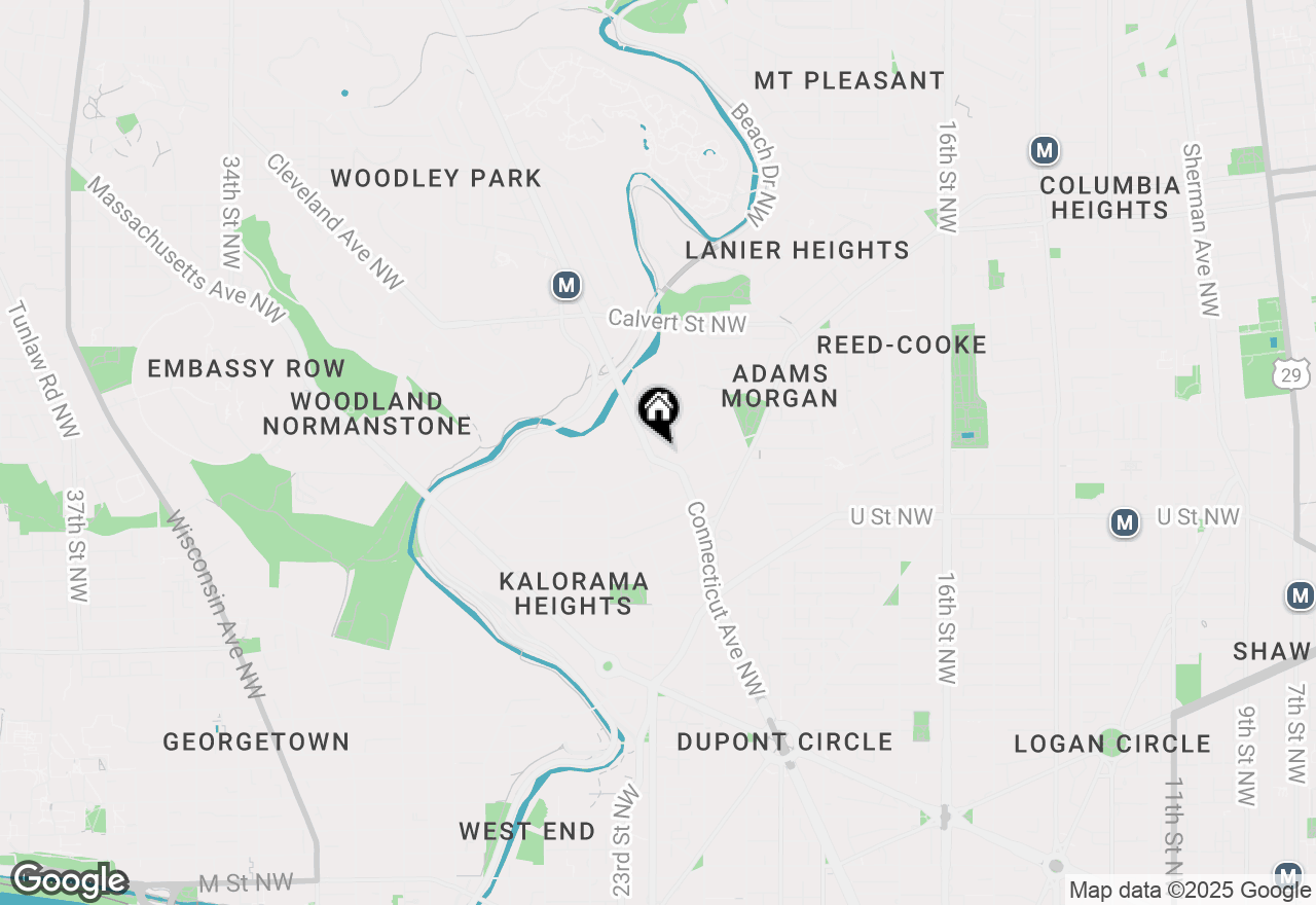 Map of 2311 Connecticut Avenue Nw #706, Washington, DC 20008
