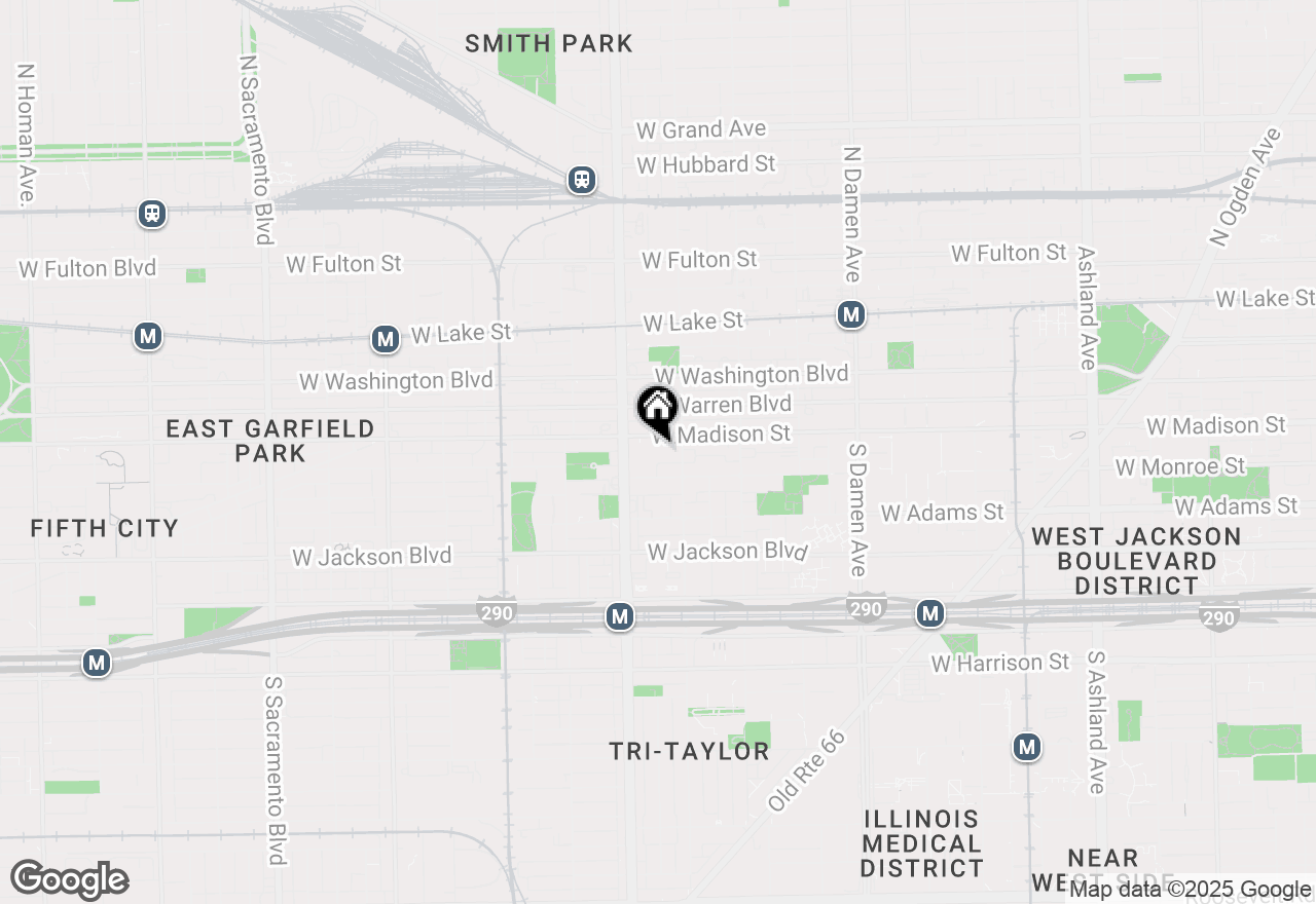 Map of 2329 W Madison Street, Chicago, IL 60612