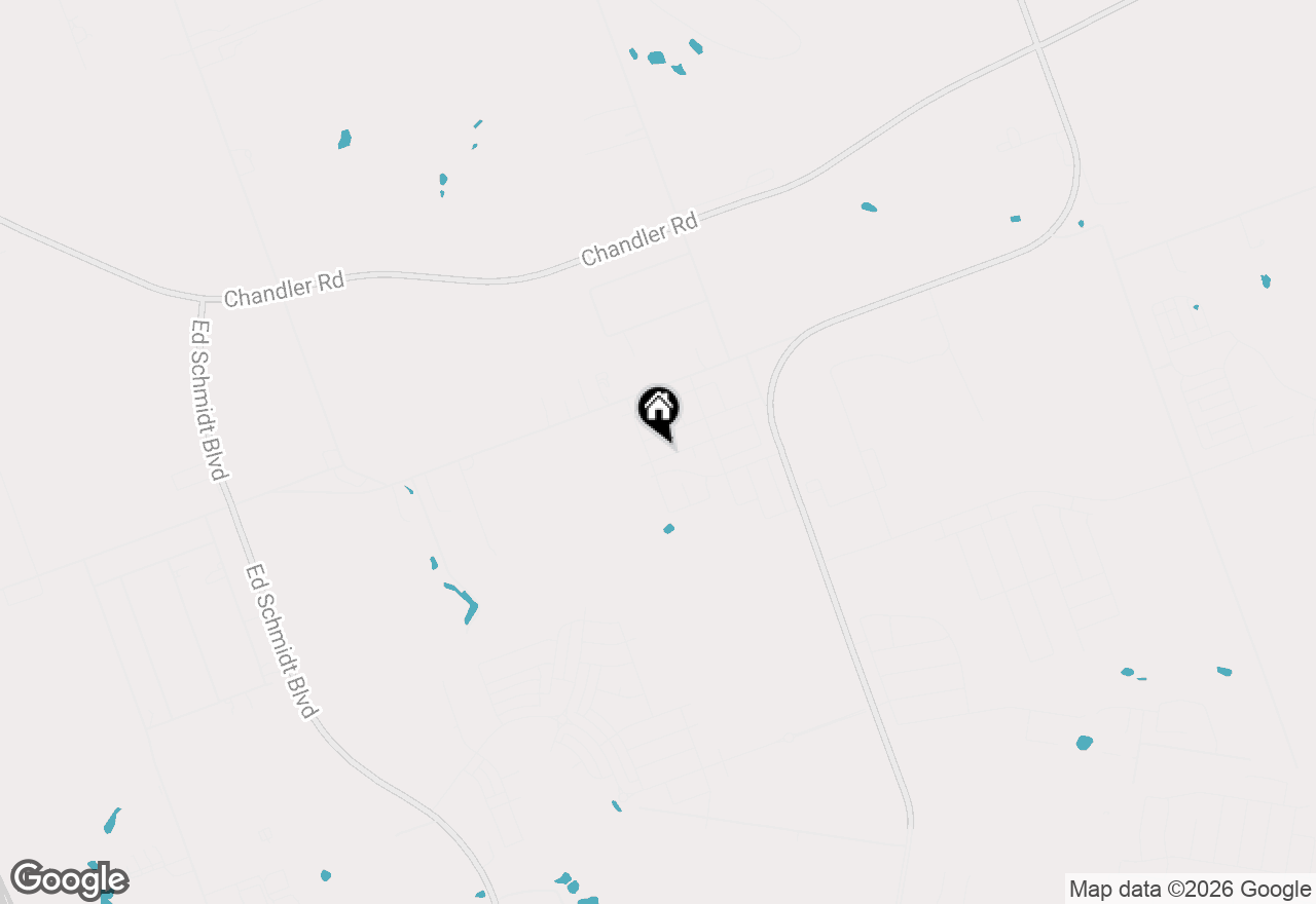 Map of 336 Dragonfly Park, Hutto, TX 78634