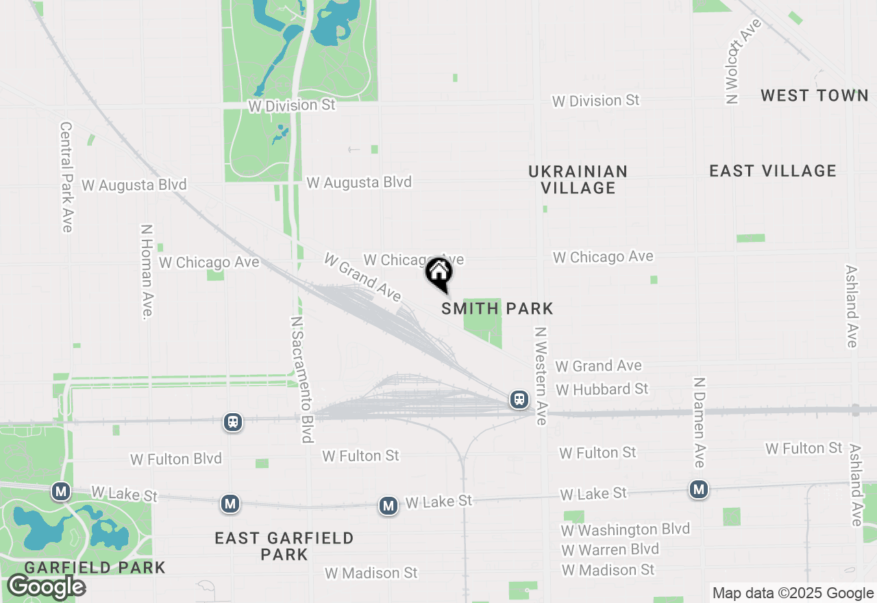 Map of 2637 W Huron Street, Chicago, IL 60612