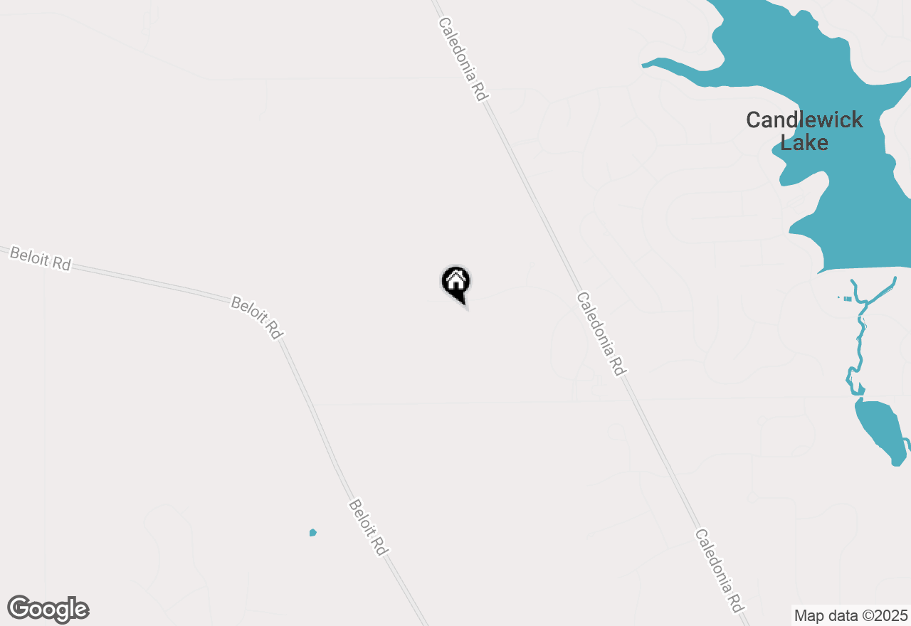 Map of 2631 Newbury Lane, Caledonia, IL 61011