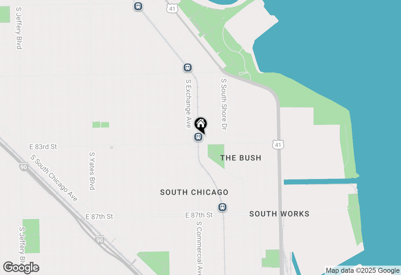 Map of 8239 S Commercial Avenue, Chicago, IL 60617