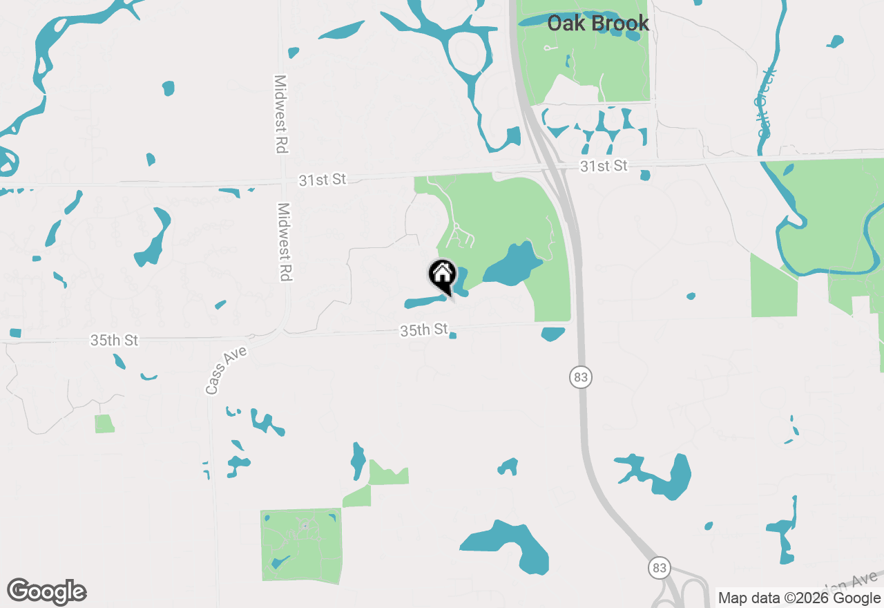 Map of 912 Saint Stephens Green, Oak Brook, IL 60523