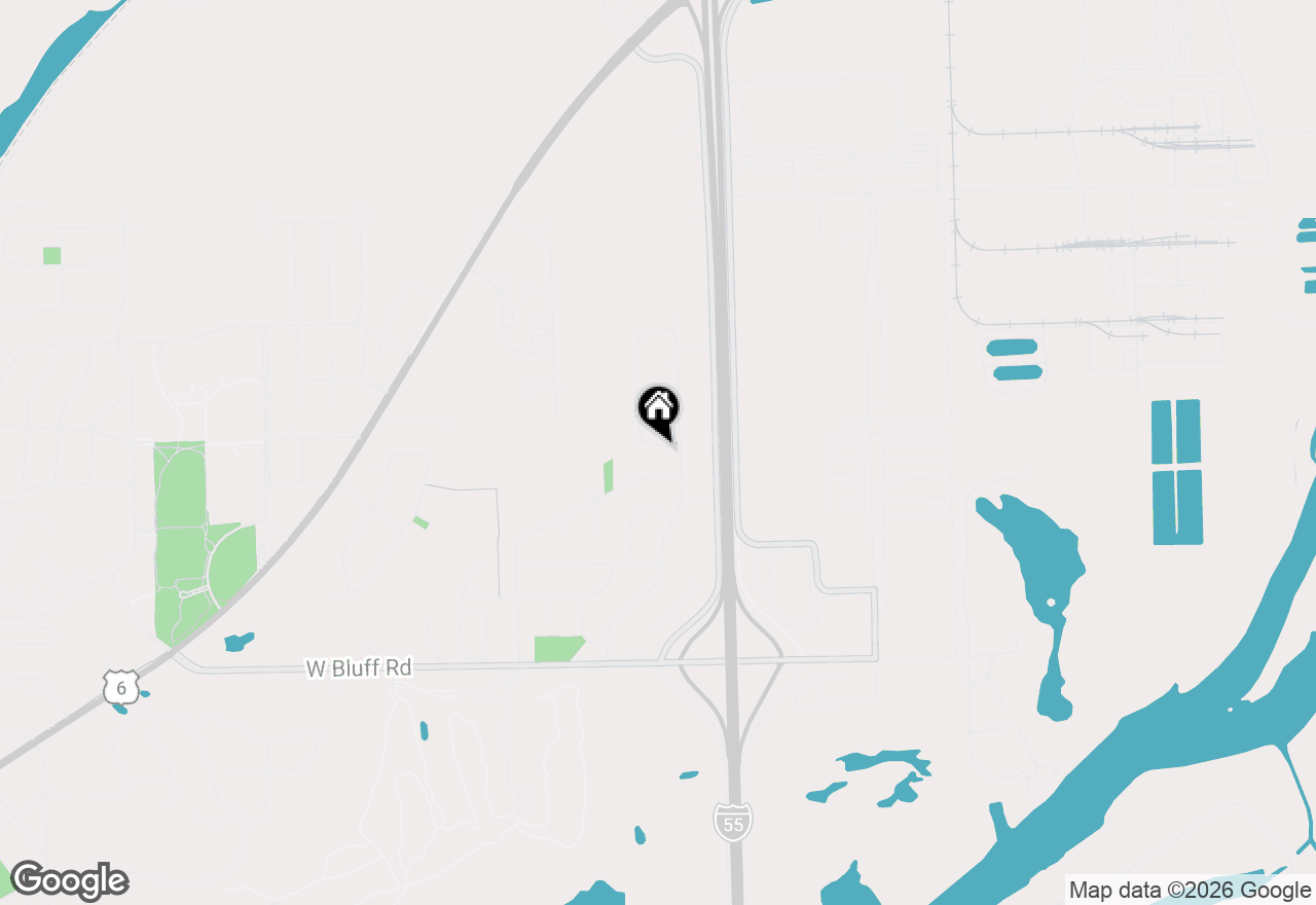 Map of 24314 S Burr Road, Channahon, IL 60410