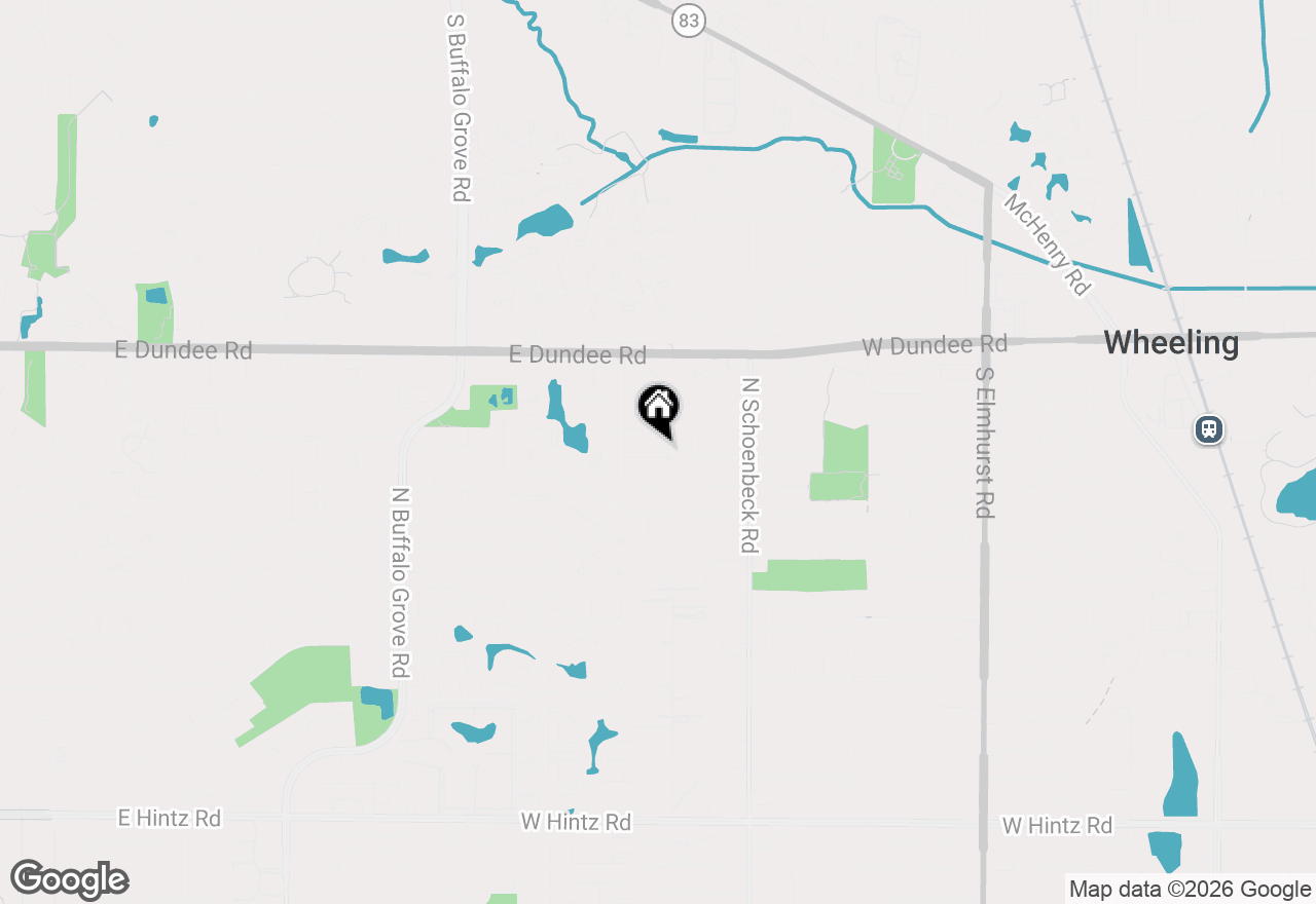 Map of 470 Middlesex Court, Buffalo Grove, IL 60089