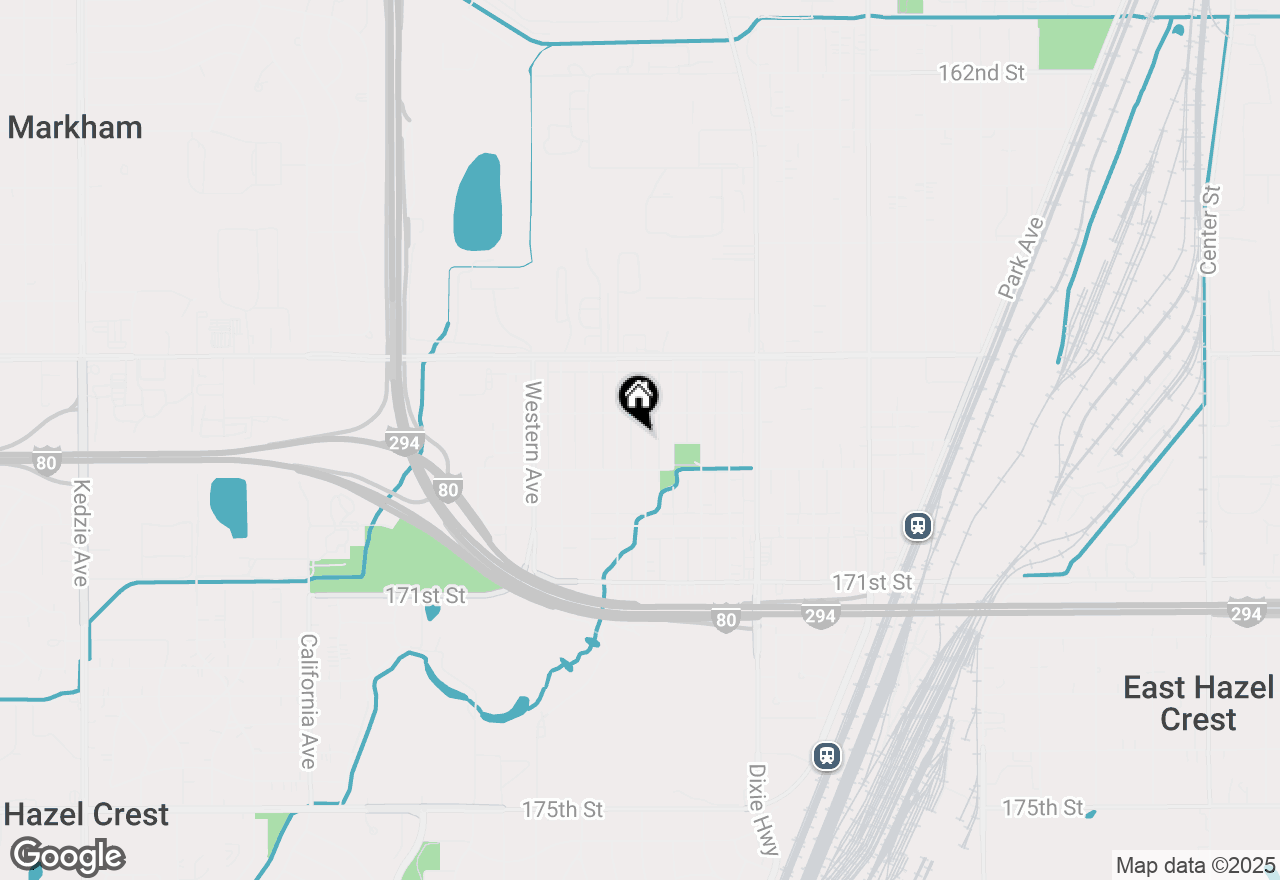 Map of 16840 Head Avenue, Hazel Crest, IL 60429