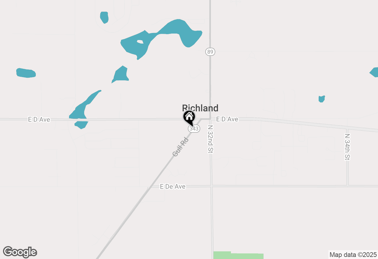 Map of 8859 Gull Road, Richland, MI 49083