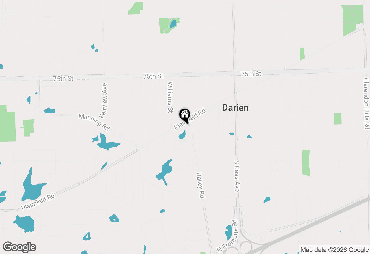Map of 1501 Darien Lake Drive #201, Darien, IL 60561