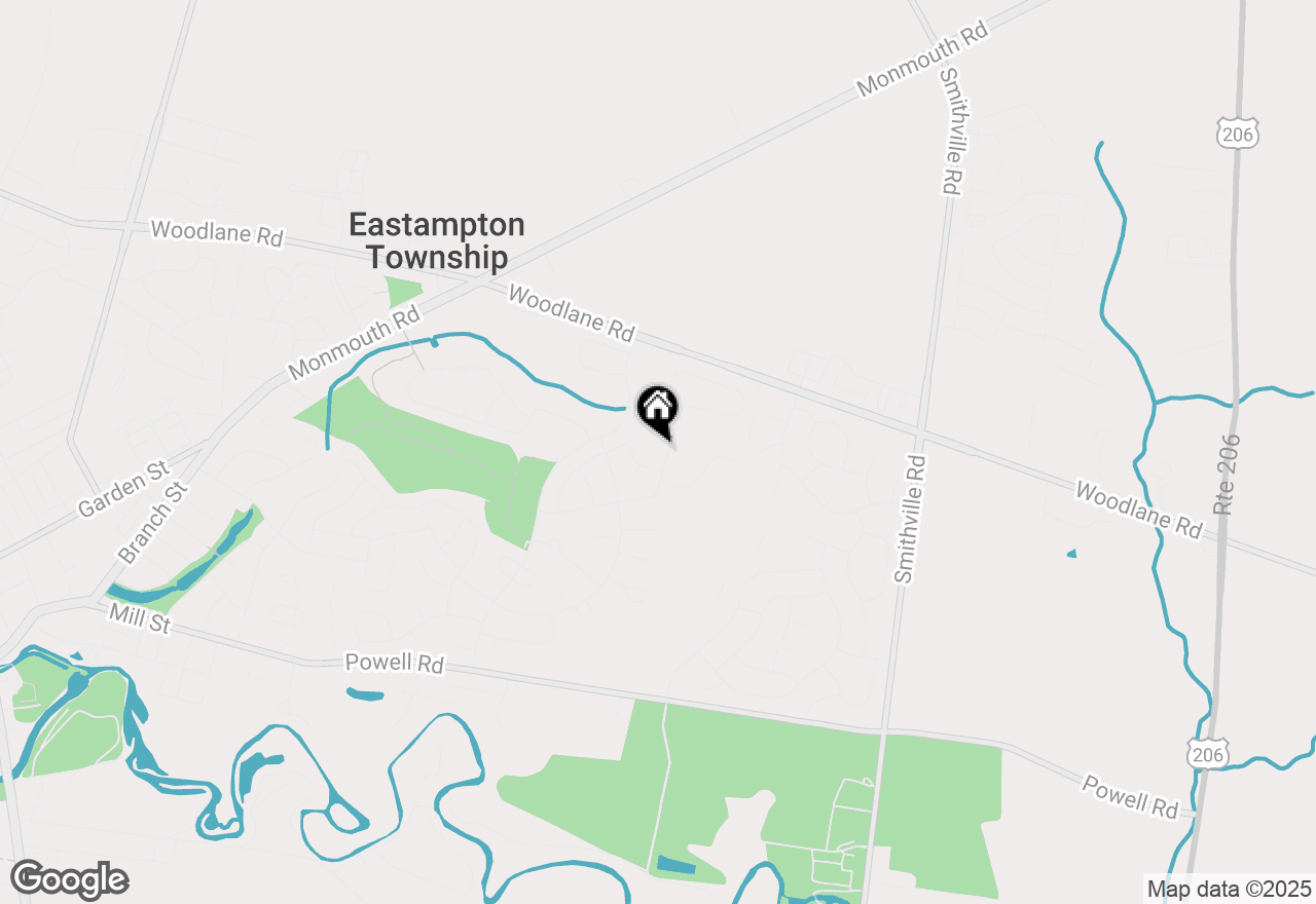 Map of 29 Windham Drive, Eastampton, NJ 08060