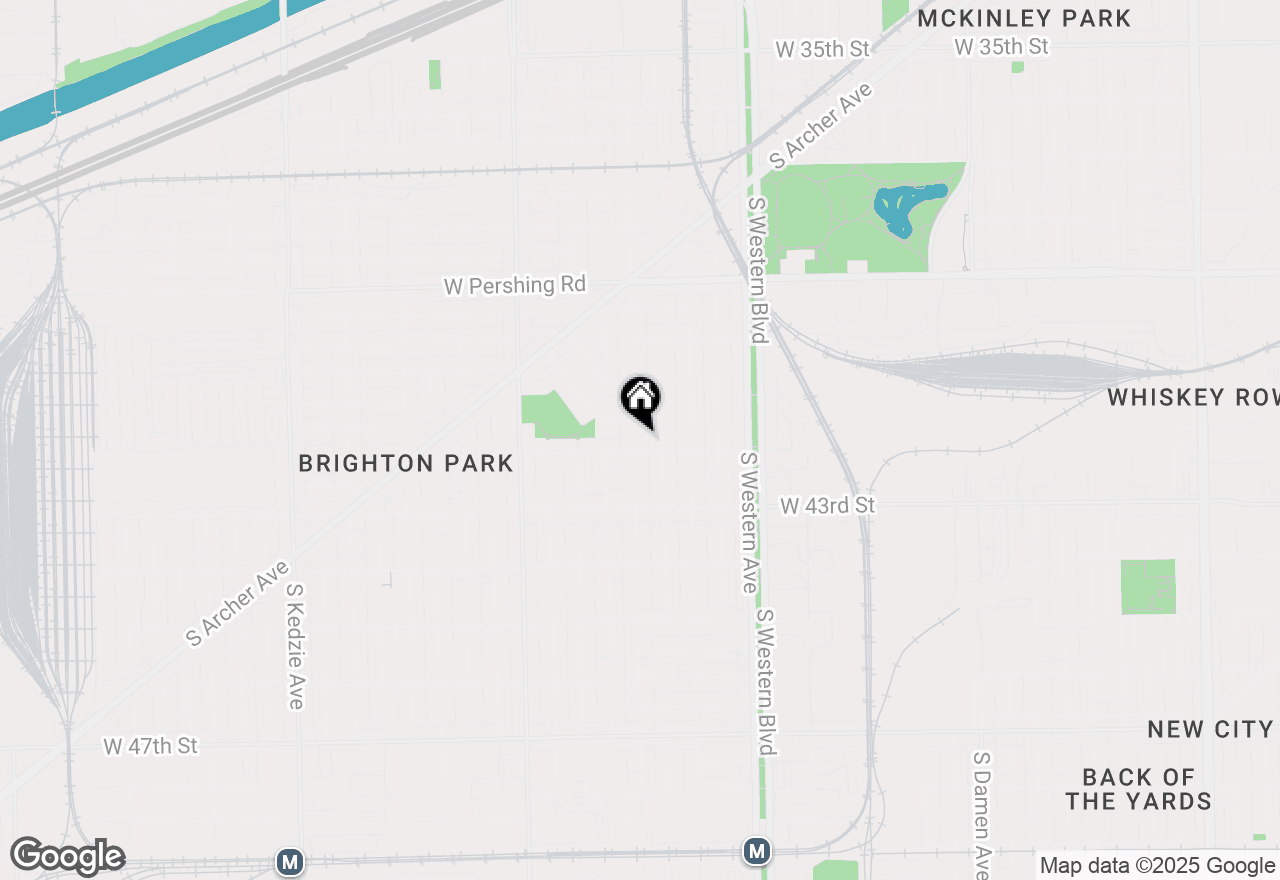 Map of 4149 S Rockwell Street, Chicago, IL 60632