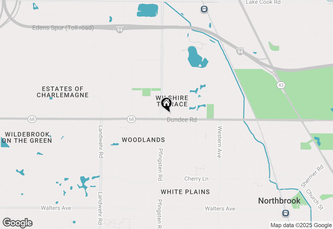Map of 2770 Dundee Road, Northbrook, IL 60062